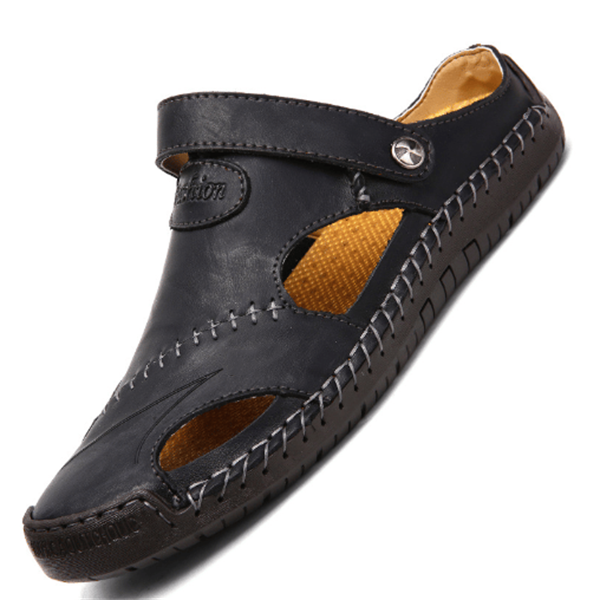 Charles™ | Orthopedische leren sandalen