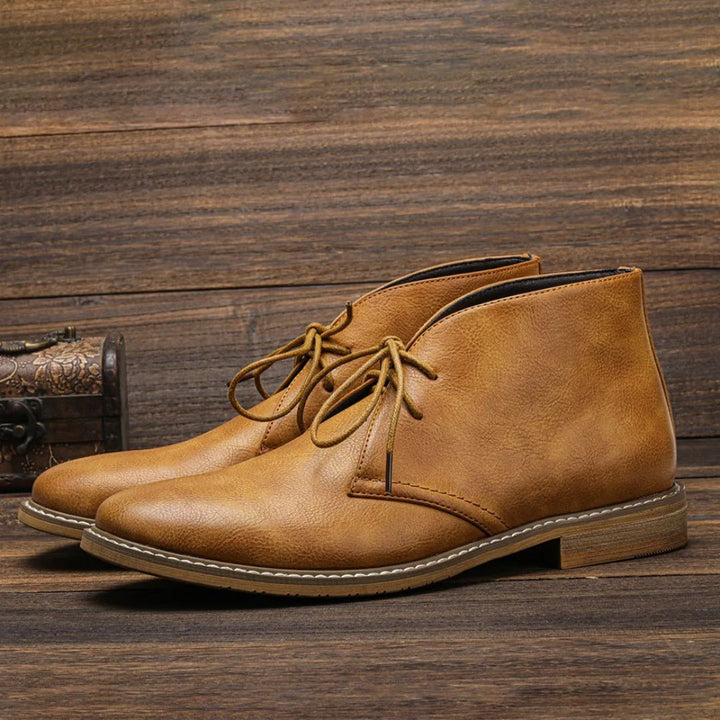 Mark™ | Chukka Boots van Leer