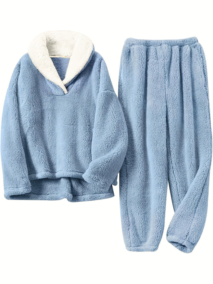 Julia™ | Flanellen loungewear set