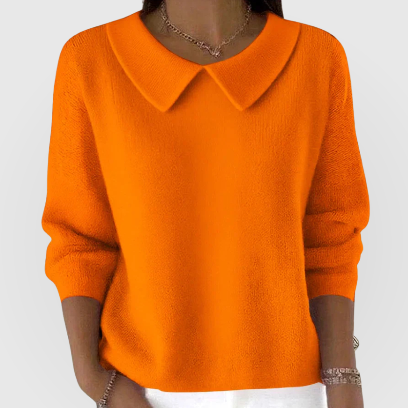 Helena | Trui met kraag split