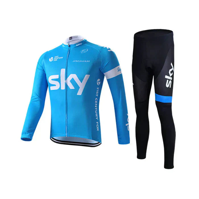 Sky™ | Professioneel wielershirt met lange mouwen