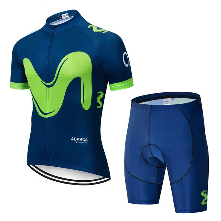 Movistar™ | Set wielerkleding voor professionele wielrenners