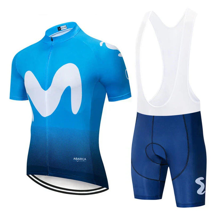Movistar™ | Set wielerkleding voor professionele wielrenners