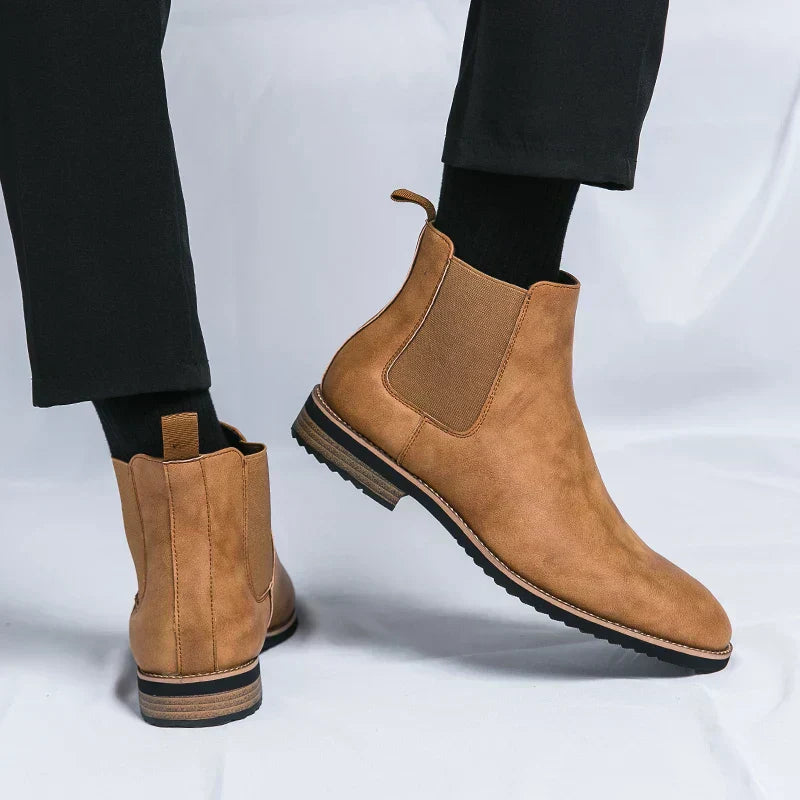 Kristian™ | Leren Chelsea boots