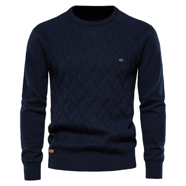 Milan™️ | Herenpullover met Ruitpatroon