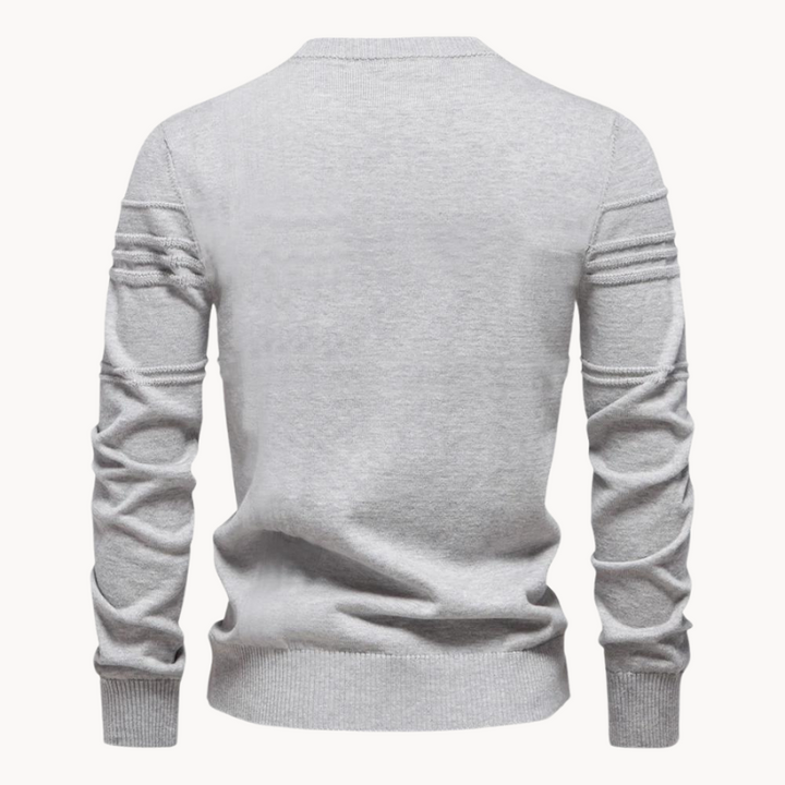 Sem™️ | Stijlvolle herenpullover met ruitdesign