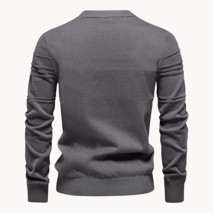 Sem™️ | Stijlvolle herenpullover met ruitdesign