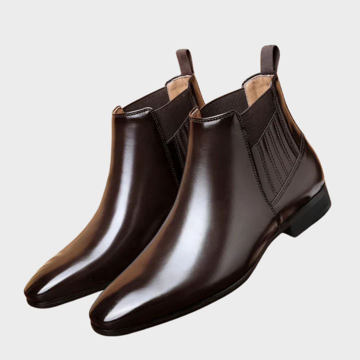 Lucas™ | Klassieke Leren Chelsea Boots