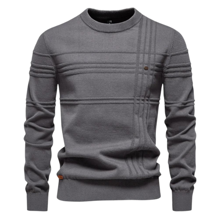 Sem™️ | Stijlvolle herenpullover met ruitdesign