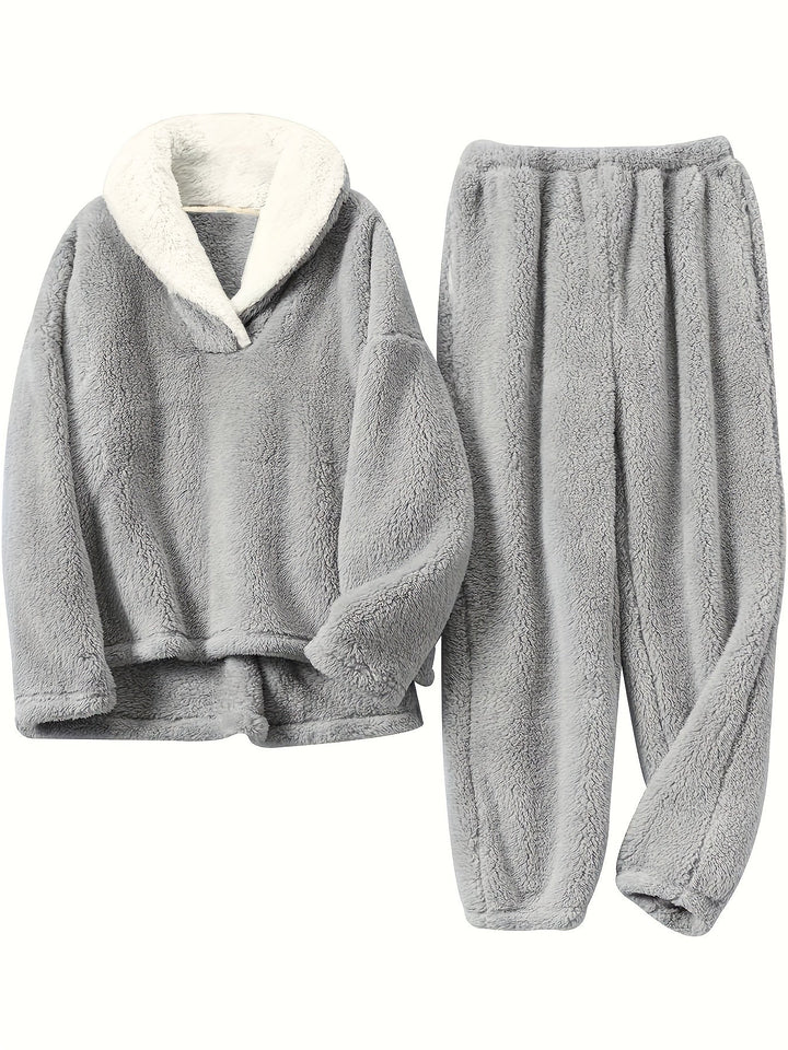 Julia™ | Flanellen loungewear set