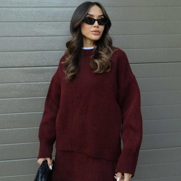 Lilly™ | Comfortabele 2-delige breiset